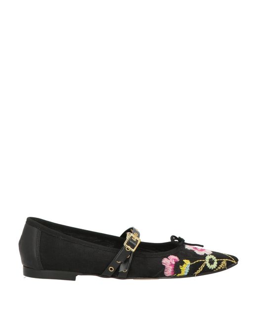 Ovyè Black Ballet Flats