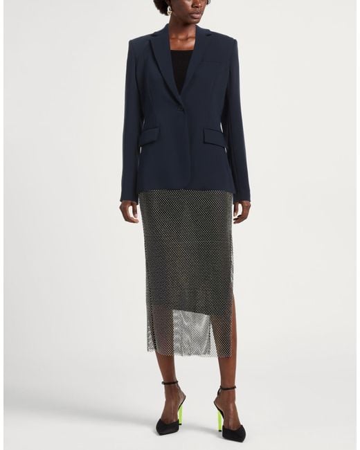 P.A.R.O.S.H. Blue Blazer Polyester