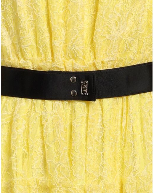 Anna Molinari Yellow Mini-Kleid