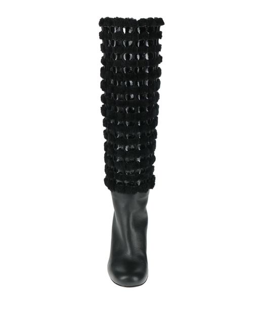 Rodo Black Boot Leather