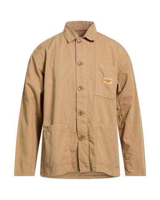 Service Works Natural Camel Jacket Organic Cotton for men