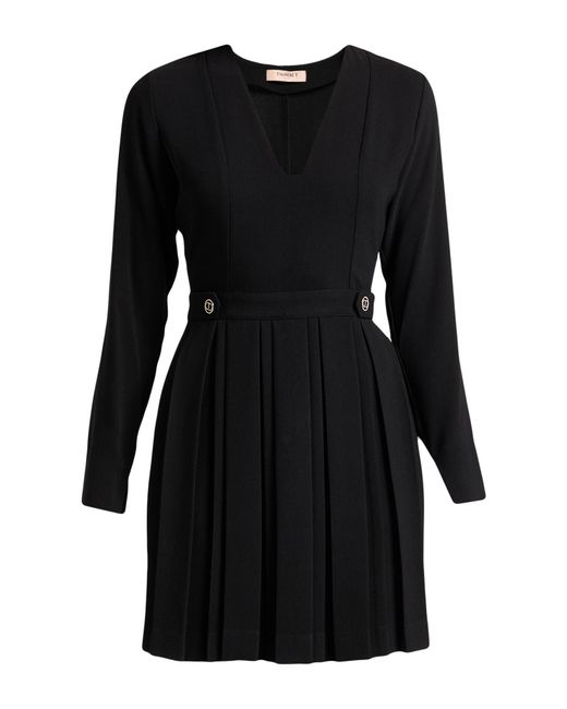 Twinset Black Mini Dress