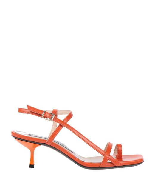 NCUB Red Thong Sandal
