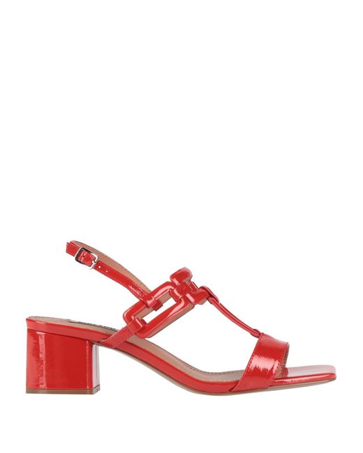 Bibi Lou Red Sandals Leather