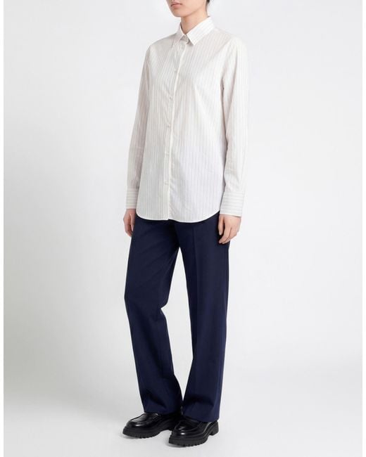 Department 5 White Shirt Modal, Polyamide, Polyester