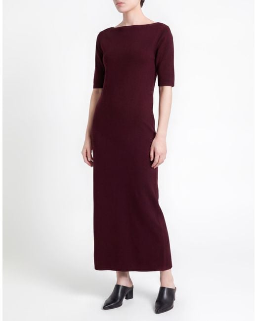 Alpha Studio Purple Midi Dress