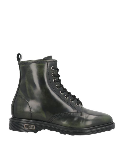 Cult Black Ankle Boots Leather