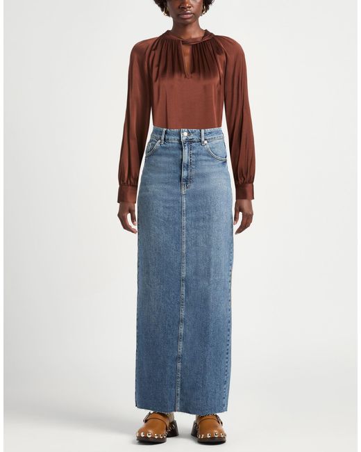 Ottod'Ame Brown Top Viscose