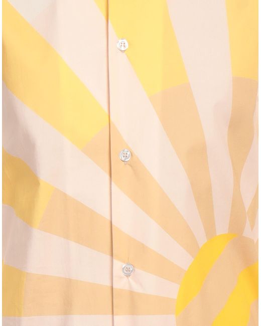 Camisa EBIT de hombre de color Yellow
