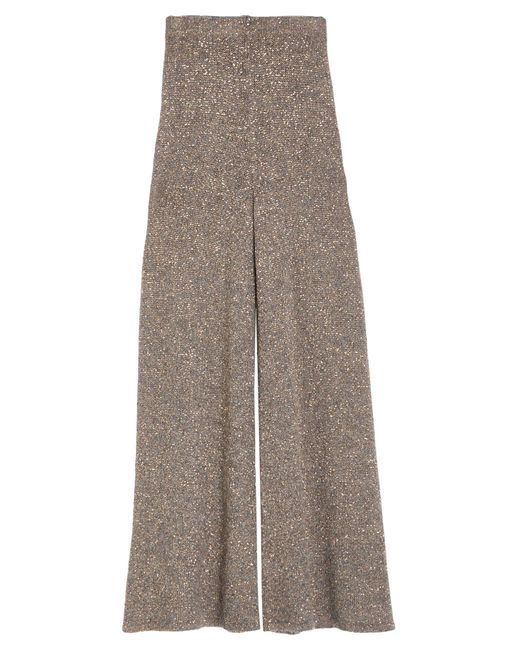 D.exterior Gray Pants Polyamide, Polyester, Mohair Wool, Alpaca Wool, Wool