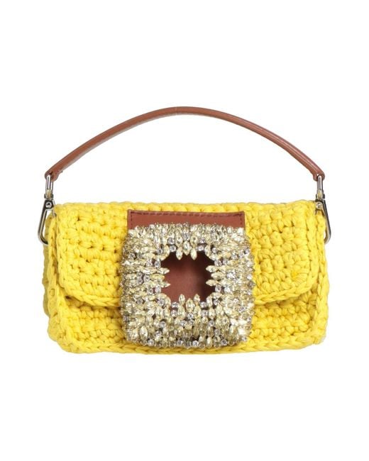 Gedebe Yellow Handbag