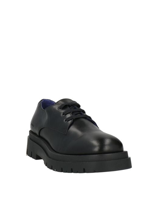 COPENHAGEN Black Lace-Up Shoes Leather