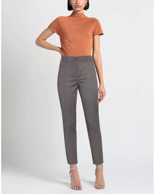 Blumarine Gray Hose