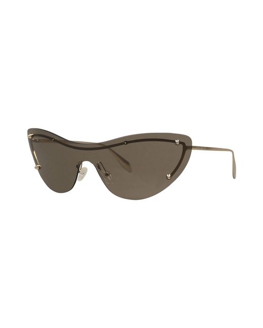 McQueen Green Sunglasses