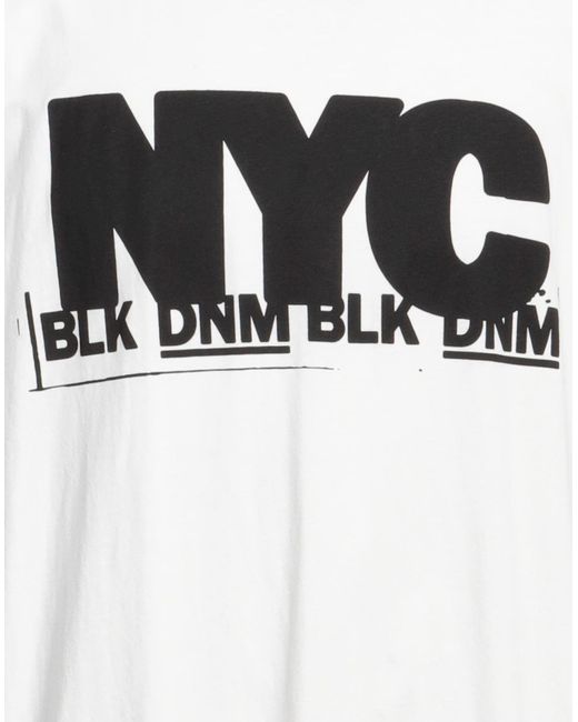 BLK DNM White T-shirt for men
