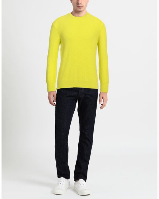 Maison Flâneur Yellow Jumper for men