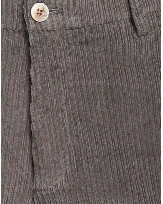 GTA IL PANTALONE Gray Pants Cotton, Elastane for men