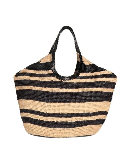 Rabanne Black Handbag Textile Fibers