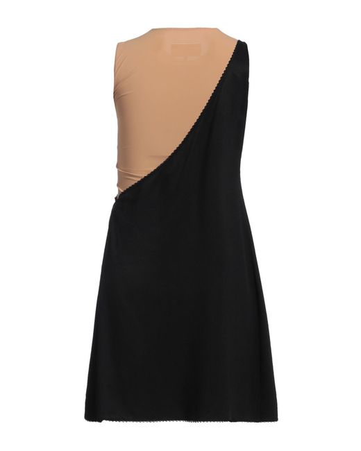 MM6 by Maison Margiela Black Mini Dress