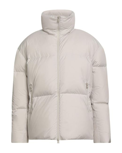 Herno Gray Puffer Polyester for men