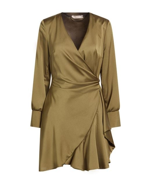 Rinascimento Green Mini Dresses