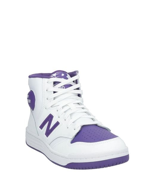 New Balance White Trainers for men