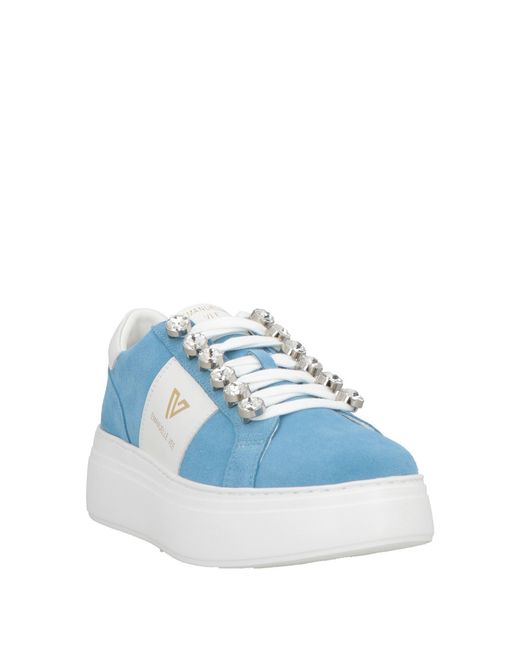 Emanuélle Vee Blue Sneakers