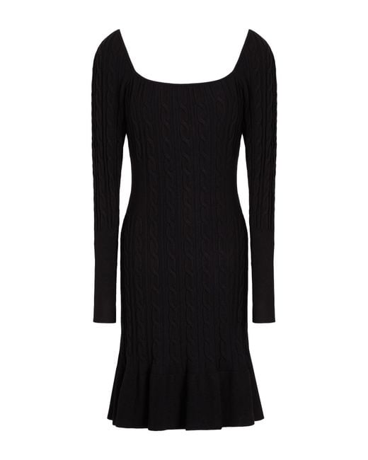 8 by YOOX Black Mini Dress