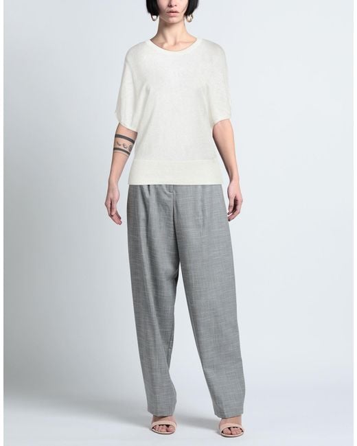 Ballantyne White Jumper
