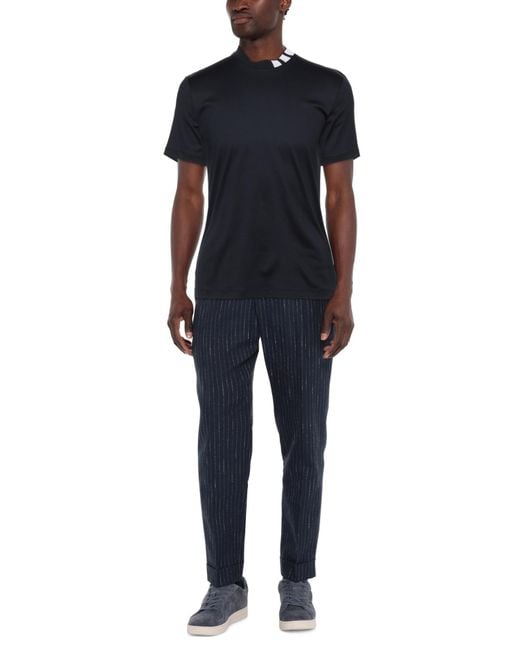 Thom Browne Blue T-Shirt Cotton for men