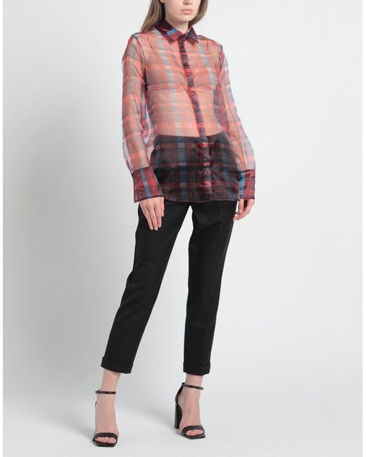 Ferragamo Pink Shirt Polyester