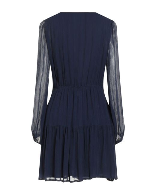 Maje Blue Mini Dress