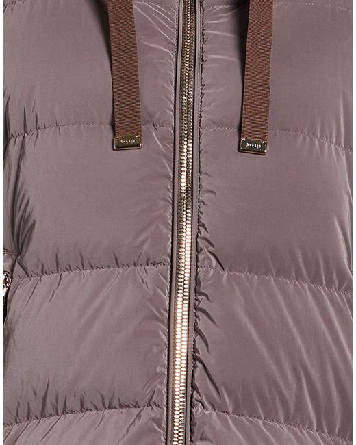 Moorer Brown Taupe Puffer Polyamide, Polyester