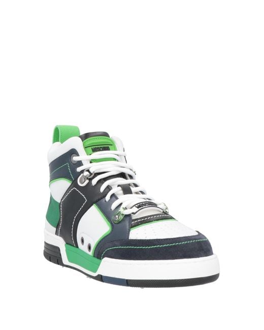Moschino Green Trainers for men