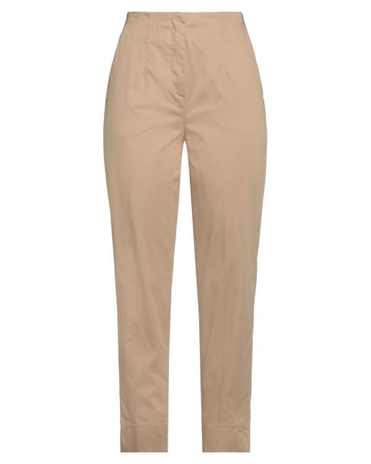 Beatrice B. Natural Pants Cotton, Elastane