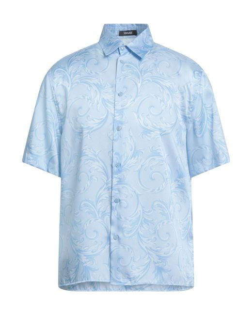 Versace Blue Shirt for men