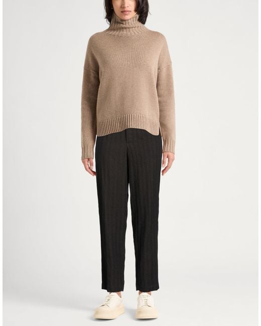 Gentry Portofino Black Pants Virgin Wool