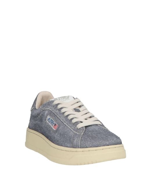 Autry Blue Sneakers Leather