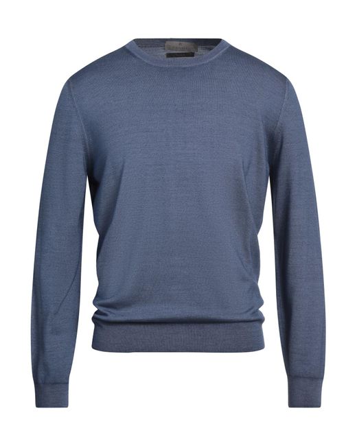 Pullover di Canali in Blue da Uomo