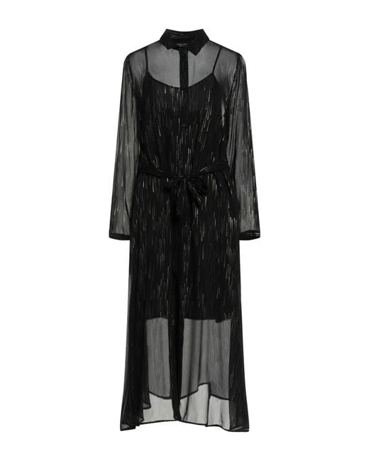 ARMANI EXCHANGE Black Midi Dresses