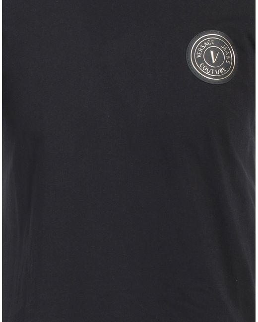 T-shirt Versace Jeans pour homme en coloris Black