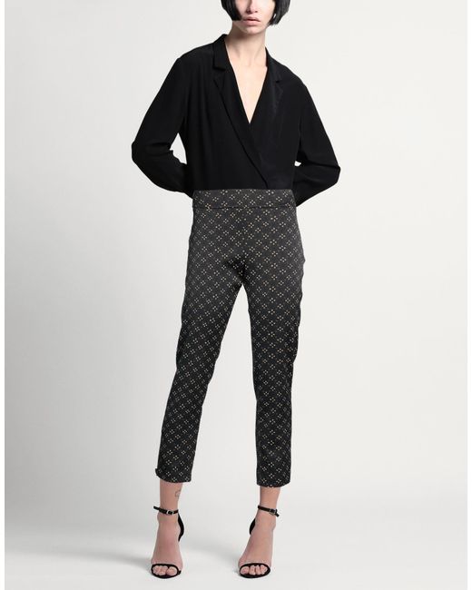 ALESSIA SANTI Gray Pants Polyester, Cotton, Polyamide, Elastane