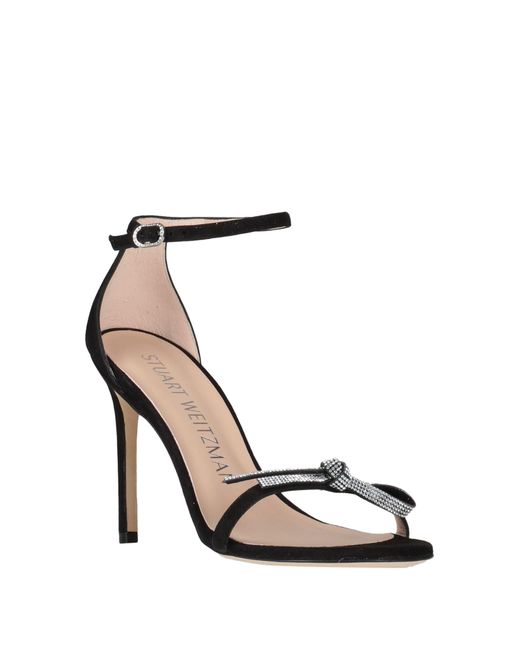 Stuart Weitzman Black Sandals