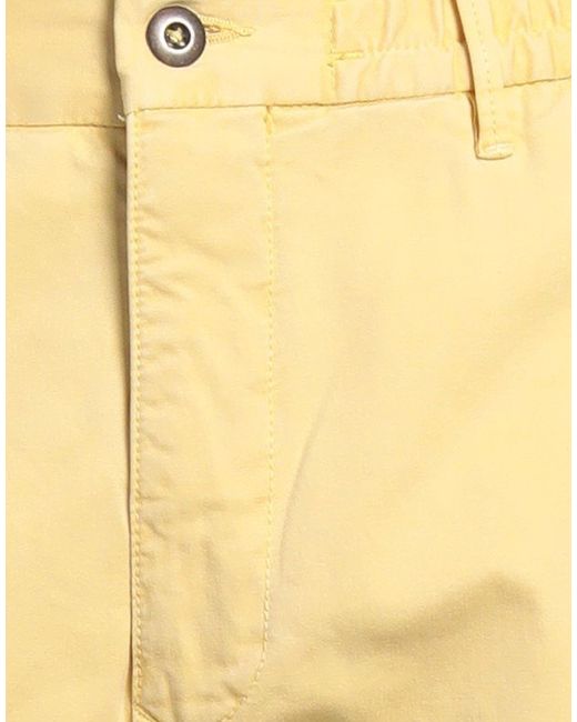 Incotex Yellow Trouser for men