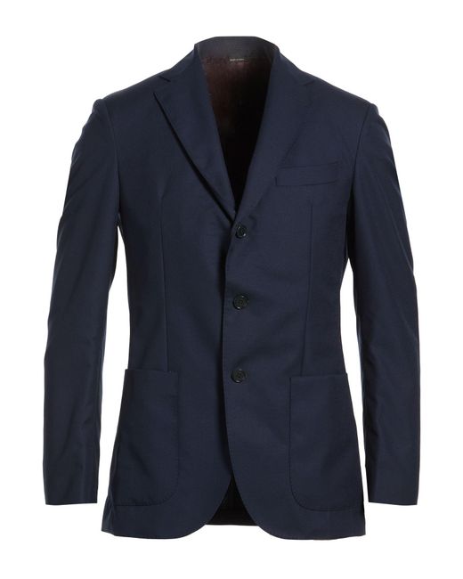 Loro Piana Blue Blazer Virgin Wool for men