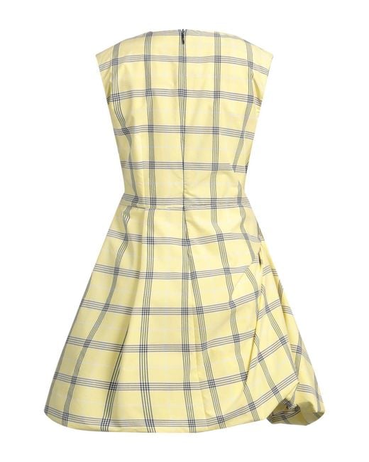 MSGM Yellow Mini-Kleid
