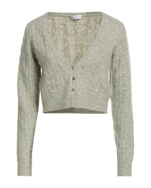 Ballantyne Green Cardigan Wool, Alpaca Wool, Polyamide, Elastane