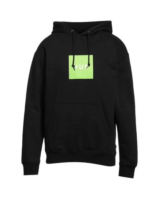 Felpa di Huf in Black da Uomo