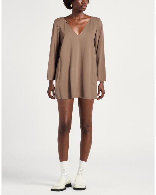 Imperial Brown Mini Dresses