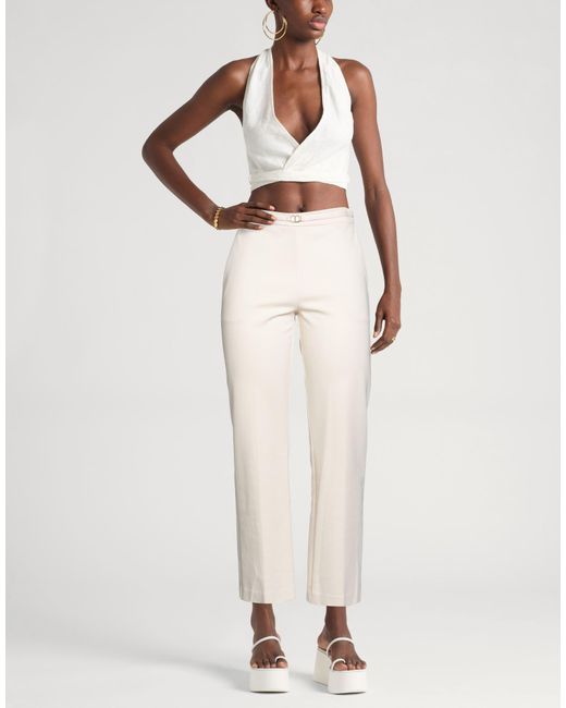 Twinset White Trouser